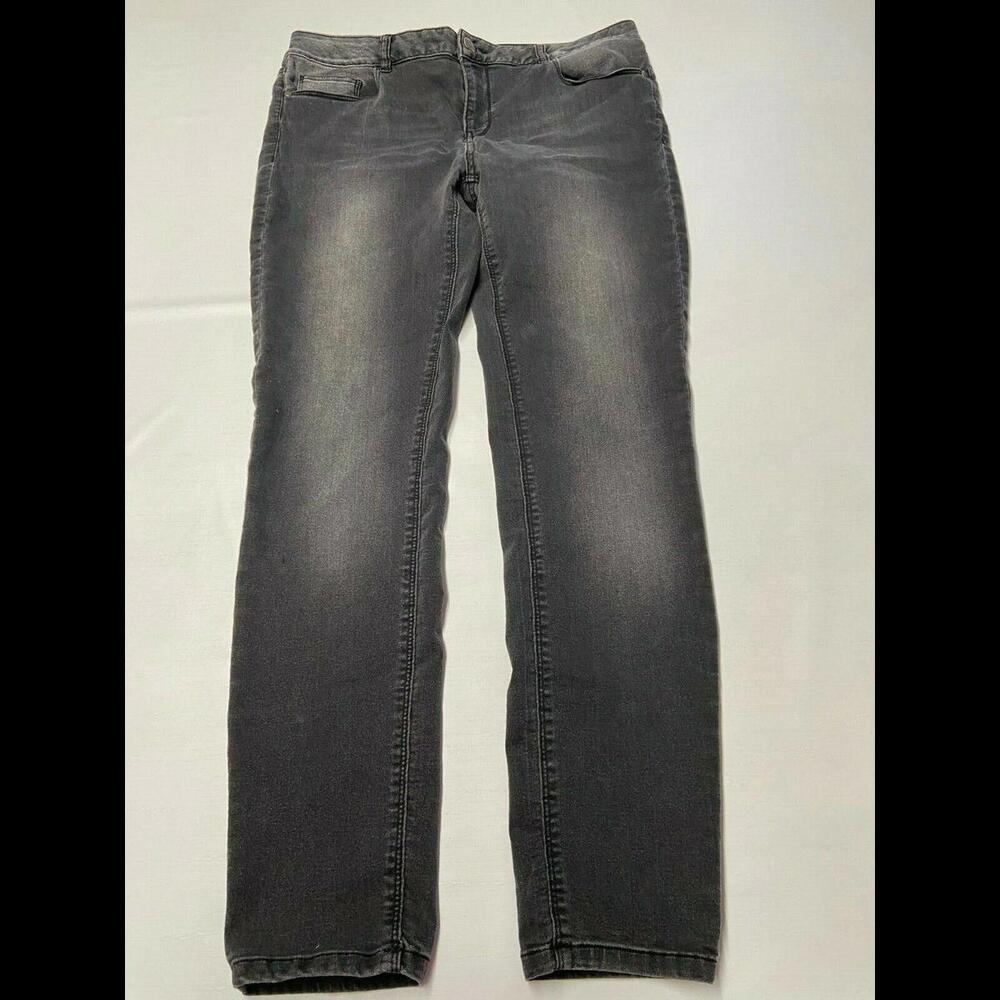 Womens FAT FACE Gray Jegging Jeans Sz 14
